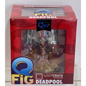 Q-Fig QMX Loot Crate Exclusive Deadpool NIB